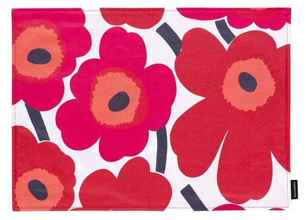Marimekko Prostírání Pieni Unikko 31x42, červeno-bílé
