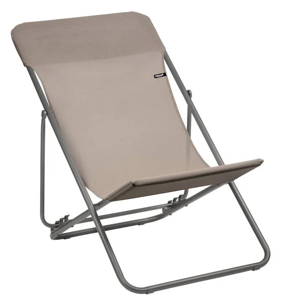 Profi polohovací lehátko HELIO XL hnědá Chataigne