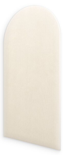 Sametový čalouněný panel - Oblouk - 30x100cm Farba: Krémová