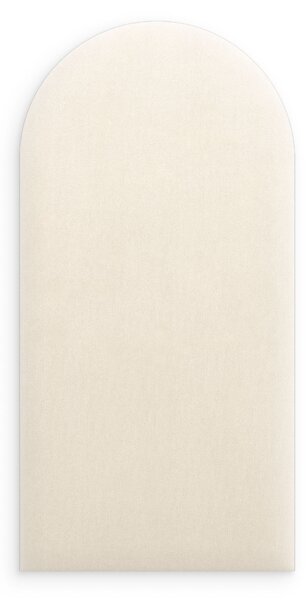Sametový čalouněný panel - Oblouk - 30x100cm Farba: Krémová