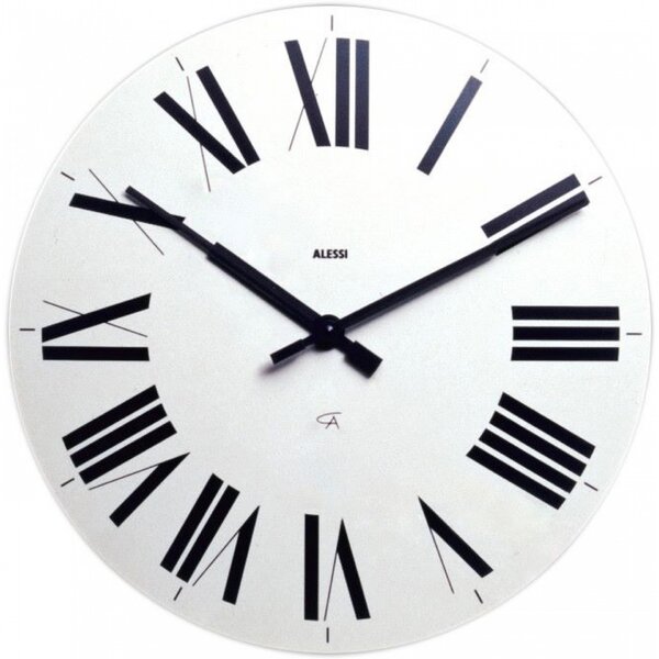 Alessi designové nástěnné hodiny Firenze