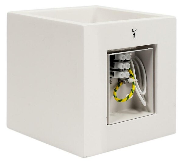 Deko-Light nástěnné přisazené svítidlo - Cube, 1x max. 25 W G9, bílá 341249