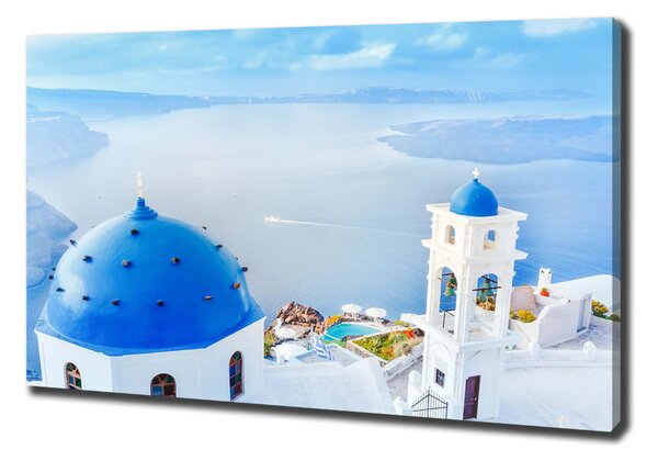 Moderní fotoobraz canvas na rámu Santorini Řecko oc-183531188