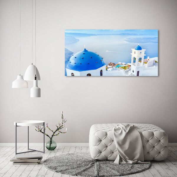 Moderní fotoobraz canvas na rámu Santorini Řecko oc-183531188