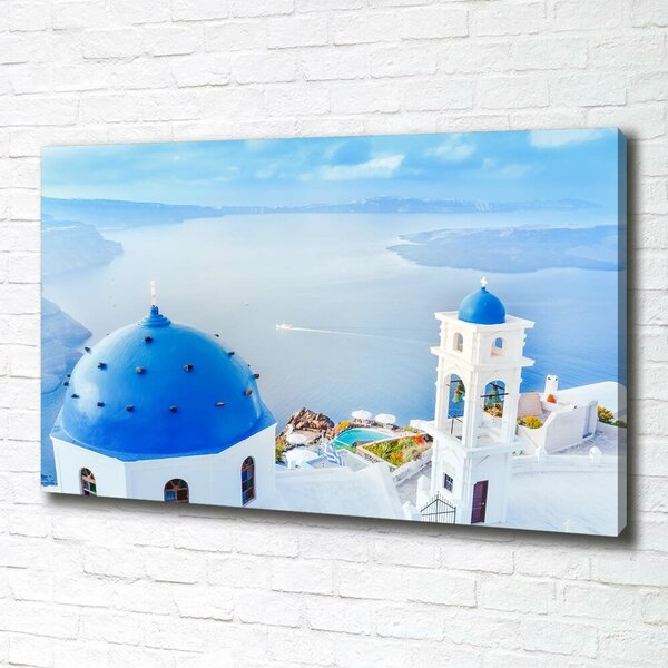 Moderní fotoobraz canvas na rámu Santorini Řecko oc-183531188