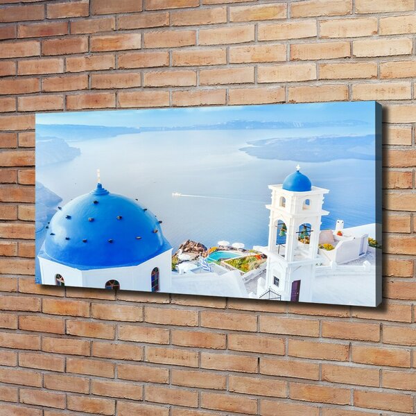 Moderní fotoobraz canvas na rámu Santorini Řecko oc-183531188