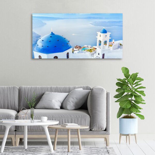 Moderní fotoobraz canvas na rámu Santorini Řecko oc-183531188