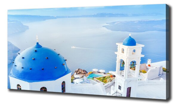 Moderní fotoobraz canvas na rámu Santorini Řecko oc-183531188