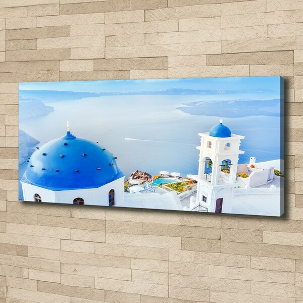 Moderní fotoobraz canvas na rámu Santorini Řecko oc-183531188