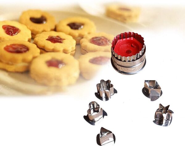 Vykrajovátka na cukroví 7 tvarů