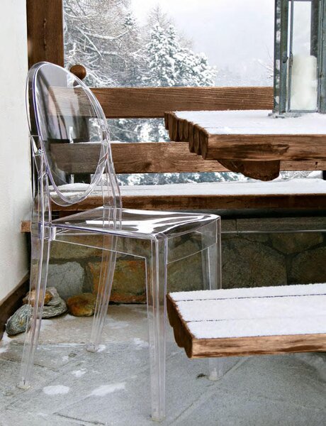 Kartell designové židle Victoria Ghost