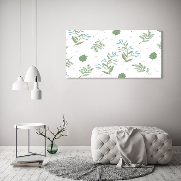 Moderní fotoobraz canvas na rámu Listí oc-184896139