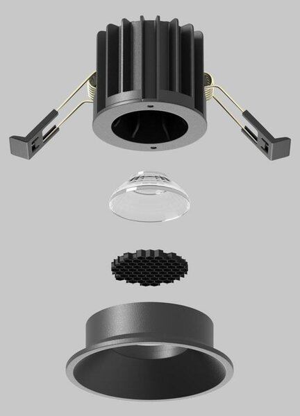 MAYTONI Vestavné svítidlo Round 7W IP 20 DL058-7W3K-B