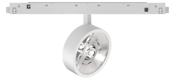 Ideal Lux LED reflektor EGO TRACK FLAT 3000K Barva: Černá, Stmívání, řízení: ON/OFF (bez stmívání)