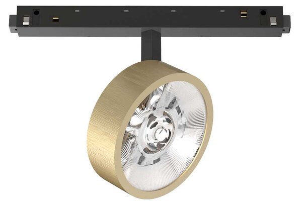 Ideal Lux LED reflektor EGO TRACK FLAT 3000K Barva: Černá, Stmívání, řízení: ON/OFF (bez stmívání)