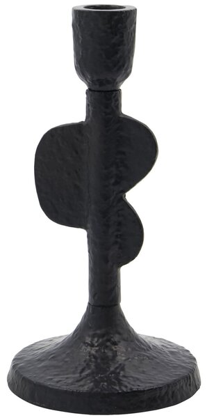 Kovový svícen Donna Black 20 cm