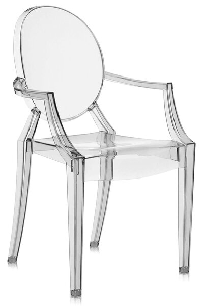 Kartell designové židle Louis Ghost