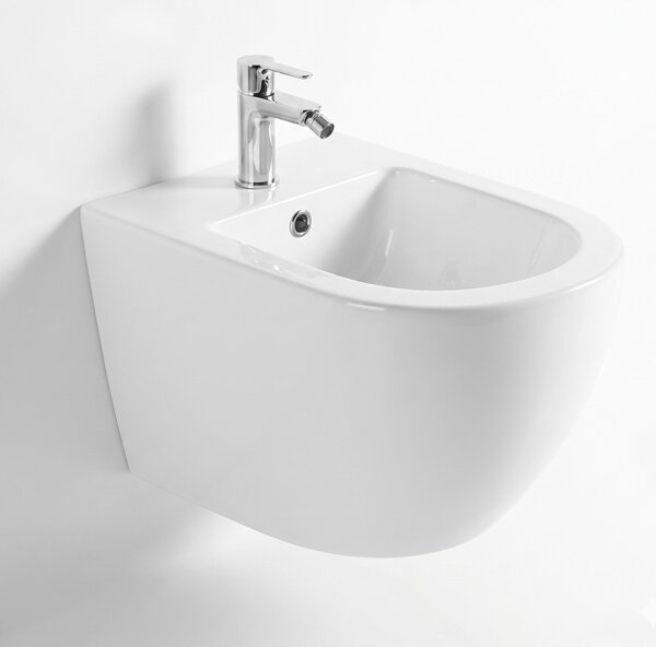 Erga Lily, závěsný bidet 490x360x320 mm, bílá lesklá, ERG-V03-LILY-BD-WH