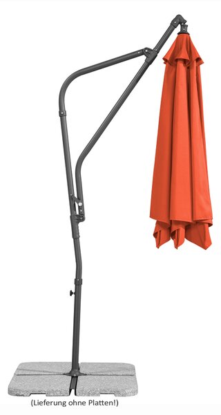 BOČNÍ SLUNEČNÍK 278/263/300 cm - Online Only zastínění, Online Only