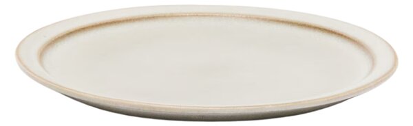 Bílý dezertní talíř Kave Home Coval 23 cm