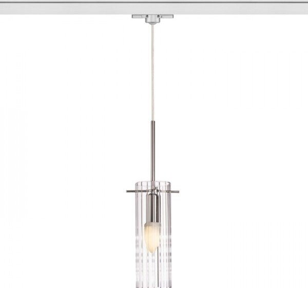 GIFT pro tříokr. lištu čiré sklo 230V E14 42W - RED - DESIGN RENDL