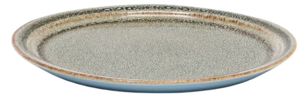Šedohnědý dezertní talíř Kave Home Coval 23 cm
