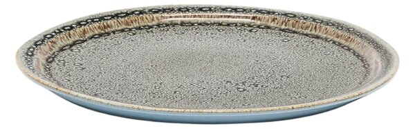 Šedohnědý talíř Kave Home Coval 28 cm