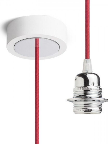 HEX závěsná sada BZ+ČEK+CHO+CHK1 230V E27 28W - RED - DESIGN RENDL