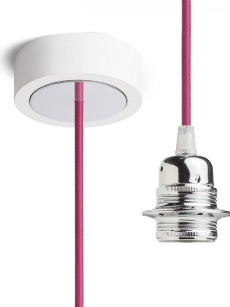 HEX závěsná sada BZ+FK+CHO+CHK1 230V E27 28W - RED - DESIGN RENDL