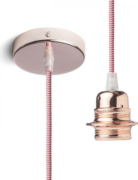 ELISA závěsná sada MZ+ČE/BK+MO 230V E27 28W - RED - DESIGN RENDL