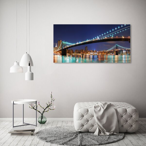 Foto obraz skleněný horizontální Manhattan New York osh-24236764