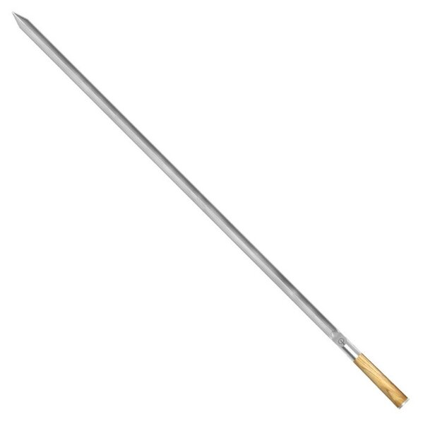 Velký nerezový špíz Churrasco Forged - jednoduchý, 70 cm