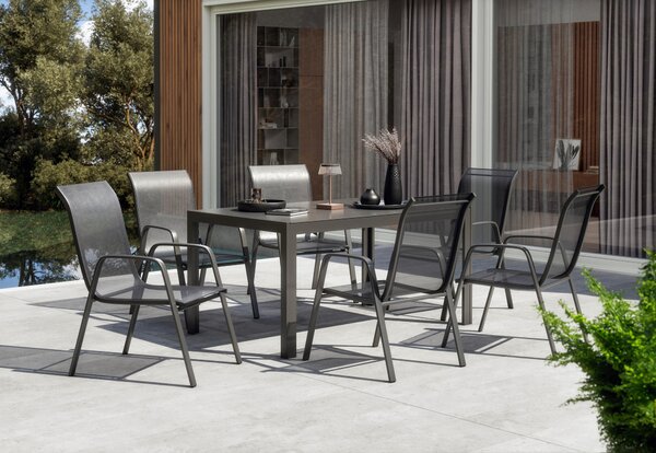 STOHOVATELNÁ ŽIDLE kov, plast, textil Ambia Garden