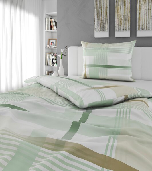 POVLEČENÍ, flanel, zelená, 140/200 cm Esposa - Povlečení