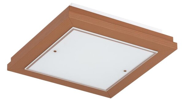 Argon 7268 - Stropní svítidlo TABOR 2xE27/15W/230V 32x32 cm terakotová