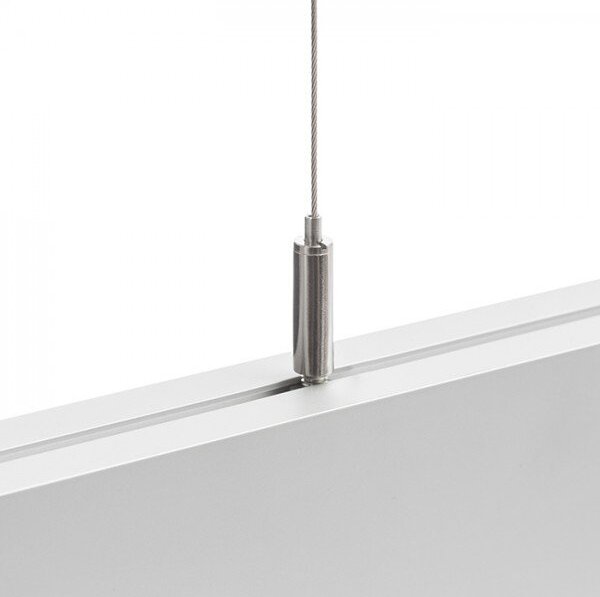 PESANTE 35 závěsná eloxovaný hliník 230V LED 40W 3000K - RED - DESIGN RENDL