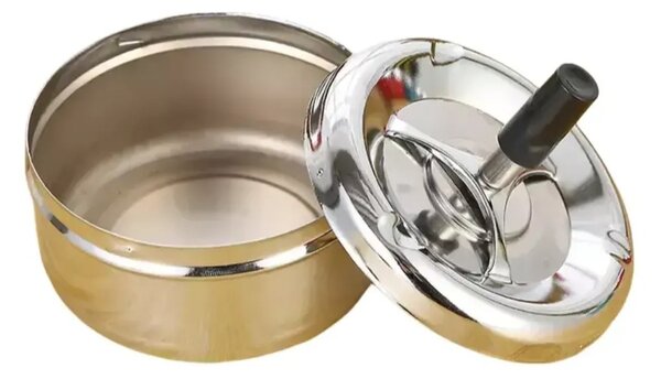 Gaira® Popelník 81006, Barva stříbrná