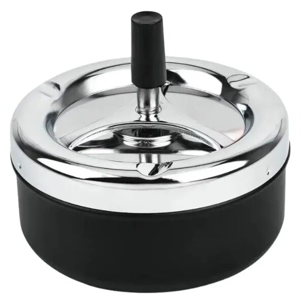 Gaira® Popelník 81006, Barva černá