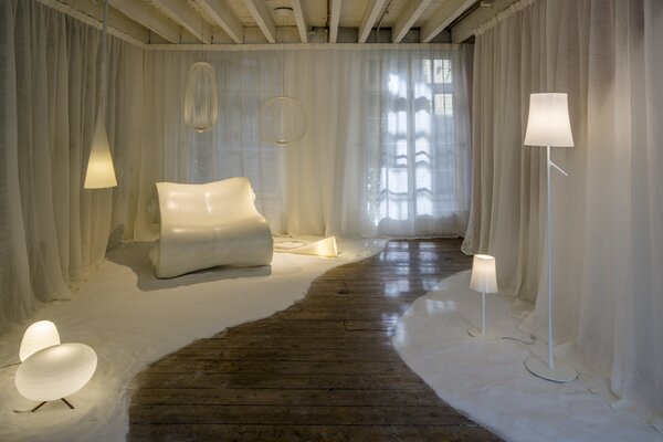 Foscarini designové stojací lampy Birdie Terra