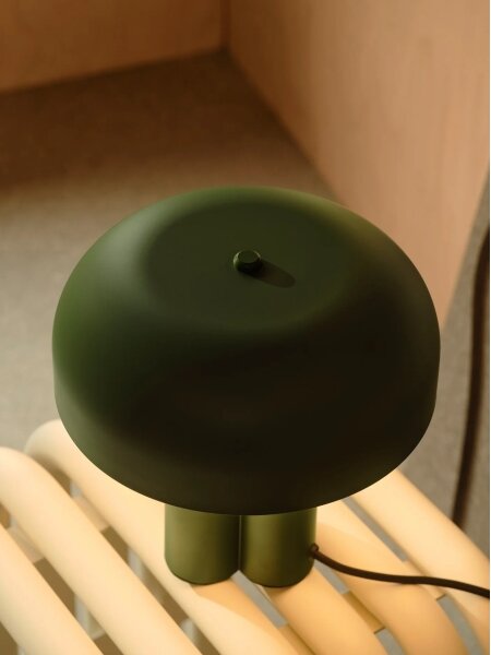 Nordlux - Stolní lampa SANDRO 1xE27/15W/230V zelená
