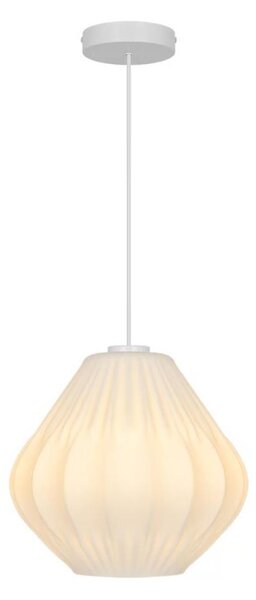 Nordlux - Lustr na lanku MALUCA 1xE27/15W/230V pr. 29 cm bílá