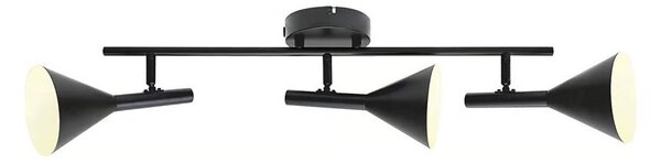 Nordlux - Bodové svítidlo KELVIS 3xGU10/12W/230V černá