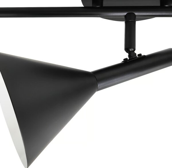 Nordlux - Bodové svítidlo KELVIS 3xGU10/12W/230V černá