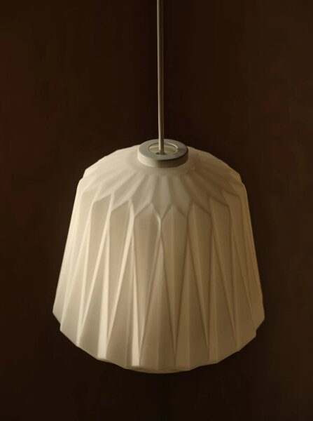 Nordlux - Lustr na lanku ELBIE 1xE27/15W/230V pr. 24 cm bílá