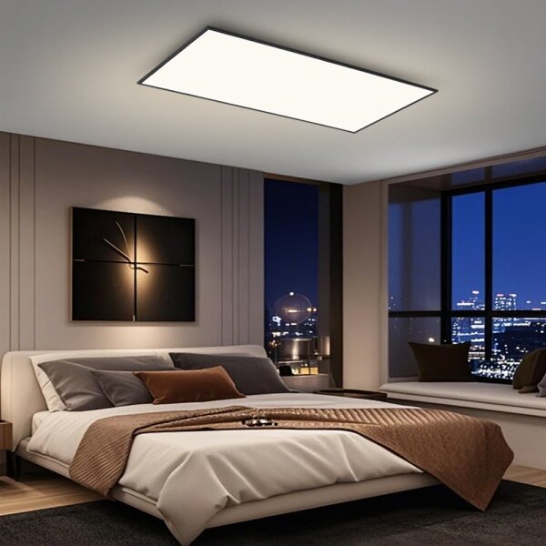 Brilagi - LED Stropní svít. SLIMFRAME LED/80W/230V 120x60 cm 3000/4000/6000K čer