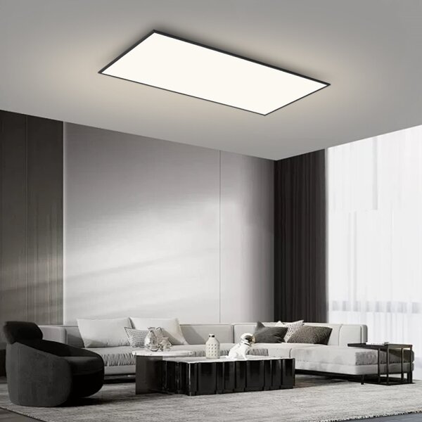 Brilagi - LED Stm. strop. svítidlo SLIMFRAME LED/80W/230V 120x60 cm černá + DO