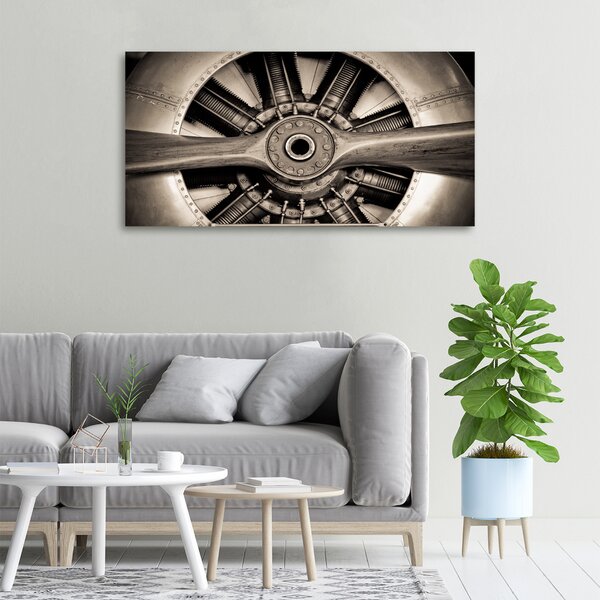 Moderní fotoobraz canvas na rámu Motor letadla oc-29963668