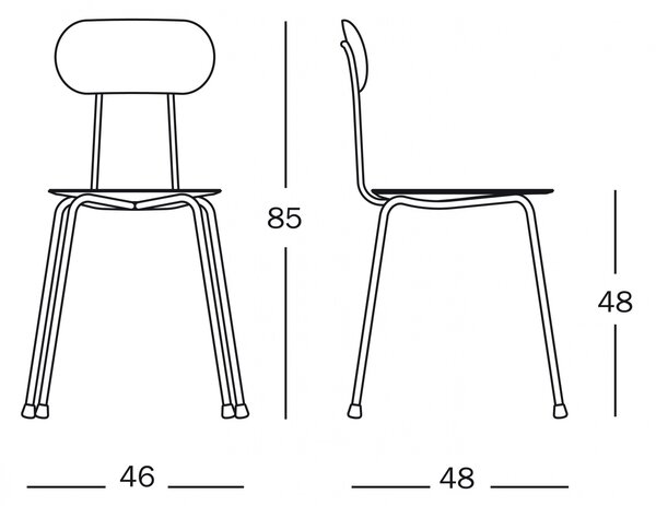 Magis designové židle Mariolina