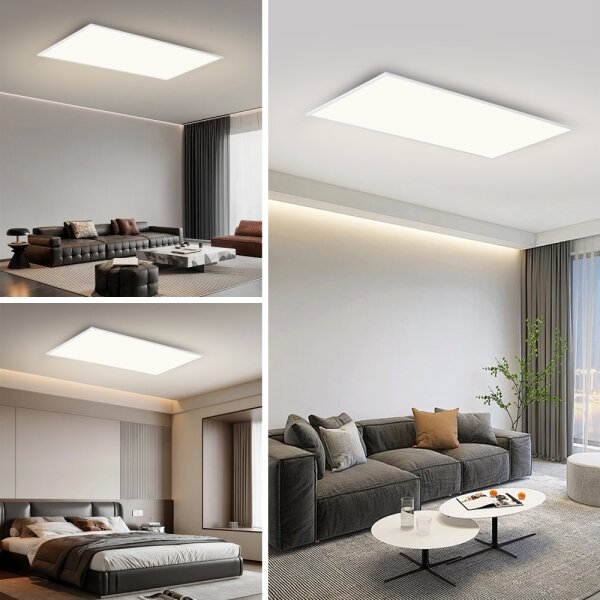 Brilagi - LED Stropní svít. SLIMFRAME LED/80W/230V 120x60 cm 3000/4000/6000K bíl