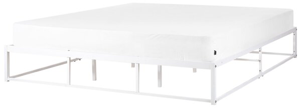 Postel Kov VIRY 180 x 200 cm Bílá